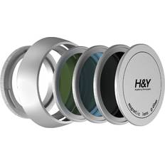 H&Y H&amp Y 49mm Magnetic Filter Kit for Fujifilm X-100V Camera Silver