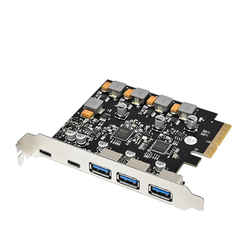 Controller Cards Spactz LLhappy-PCIE X4 ASM3142 Control Expansion Card