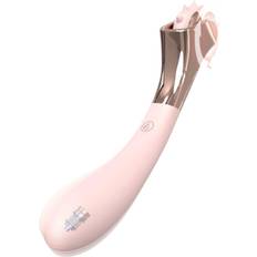 Opladelig Vandtæt Vibrator Pirrehjul Pink