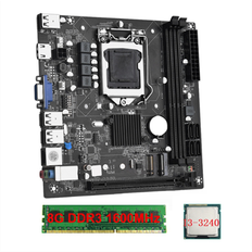 DDR3 - ITX Motherboards Spactz LLhappy-ITX H61 Desktop Motherboard