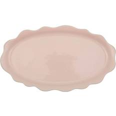 Big Love Serveringsfat 35x20 cm Rosa