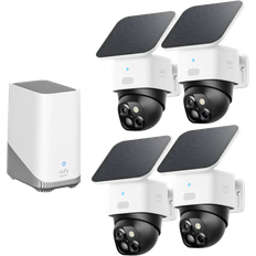 Eufy SoloCam S340 4-Cam Pack HomeBase S380 White