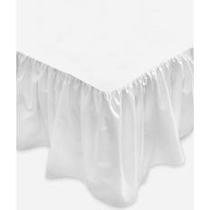 Satin Sengekapper Mille Notti Roma Sengetæppe 180x220x42 cm Hvid Sengekappe Hvid (220x180cm)