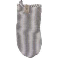 Linne Grytlappar Ernst Grytvante Randig Blå-Beige Grytlapp Blå, Beige