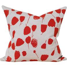 Fine Little Day Kuddar Fine Little Day Bouquet Kuddfodral 48x48 cm Nature-poppy Red Kuddöverdrag Beige, Röd