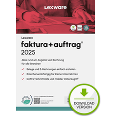 Office-Programm Lexware Faktura Auftrag 2025 1 Jahr