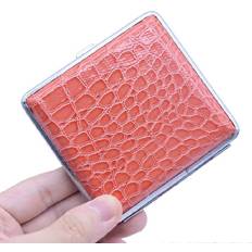 Sigarettetuier Floveme Stilig Sigarett Etui Orange