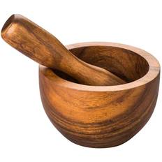 Wood Pestles & Mortars Premier Housewares Kora Socorro Small Mortar and Pestle Pestle & Mortar