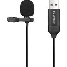 Sandberg Streamer USB Clip Microphone