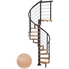 Portaat ja Kaiteet Dolle Montreal Design Kaide Multiplex Tammi Ø120cm