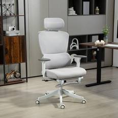 Ergonomic office chair Homcom Ergonomic Grey Office Chair