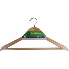 Wood Hangers Mondex Ecological Natural Wood Suit Hangers Set of 3 Hanger 3pcs