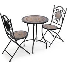 Mobili Versa Refurbished Table with 2 Chairs 60 x 71 x 60 cm Dining Set