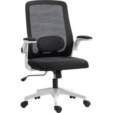 Office Chairs Homcom Mesh Desk Black Office Chair