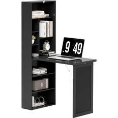 Homcom Convertible Work with Blackboard Writing Desk