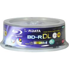 Optical Storage RiData Blu Ray Disc 50GB 6x 25 Pack