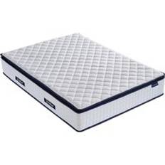 SleepSoul Spring Mattress SleepSoul Luna 1500 Ortho Pillow Top Mattress Small Double Coil Spring Matress