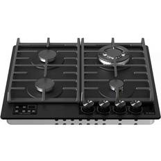 CDA HVG631MB 60cm Gas On Glass Hob