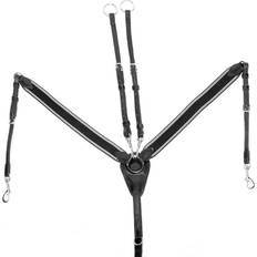 Supreme Collier De Chasse Double Cuir UKE - Noir