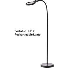 Halo Design Magni Charge Superflex Portabel Svart Golvlampa