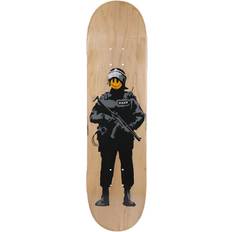 Decks Medicom Toy Skateboard Deck Riot Cop Multi Negro