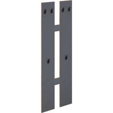 Kleiderhaken VCM Holz Garderoben-Set Salia M 57cm H 140cm Kleiderhaken
