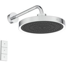 Brusesæt Ideal Standard rain Solos Ø33 cm Krom