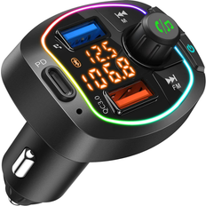Bluetooth fm transmitter CHRONUS BOUTIQUE Bluetooth FM Transmitter QC3.0 18W