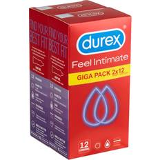 Sexleksaker Durex Feel Intimate Tunna Kondomer Paket 2 x 12 st