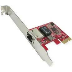 Netværkskort & Bluetooth-adaptere Roline Intern Ledningsført PCIe Ethernet 2500 Mbit/s