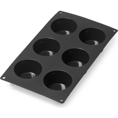 Lekue Lékué Mold Silicone 6 Pcs Black Muffin Case
