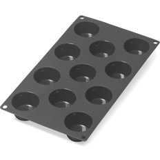 Lekue Lékué Silikoneform Mini Muffins 11 Stk Sort Chokoladeform