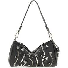 Gabs Pepita Shoulder Bag - Black