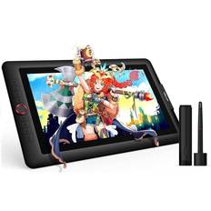 XP-Pen 15.6" Drawing Tablet with Screen Artist 15.6 Pro Tilt Support Graphics Tablet Full-Laminated Red Dial (120% sRGB) Drawing Monitor Display 8192 Levels Pressure Sensitive & 8 Shortcut Keys