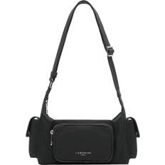 Lila Nylon Shoulder Bag 24 cm - Black