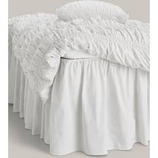 Staycation Loosed Valance Sheet White (200x160cm)