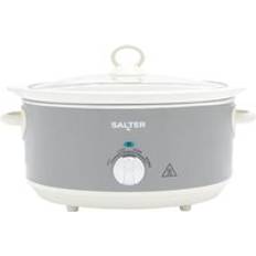 Retro Slow Cooker Grey
