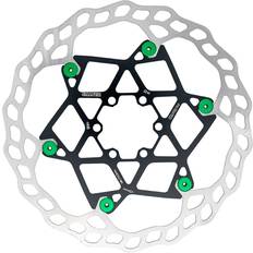 Galfer Floating Wave 6-Bolt Rotor Green 203mm