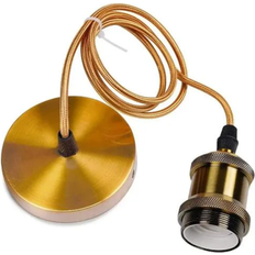 Antik Bronze Lampefatning 150 cm E27 Pendel