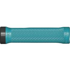 OneUp Components Thin Lock-On Grips Turquoise Green