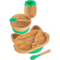 Tiny Dining Bamboo Fox Baby Weaning Set 5pc