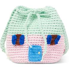 Cotton Bucket Bags Stella McCartney Kids Crochet Bucket Bag - Multicoloured