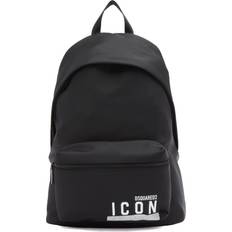 DSquared2 Icon Backpack - Black/White Print