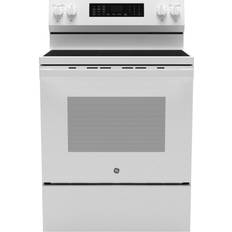 Steam Function Ranges GE GRF600AV 30 Inch Electric Range White