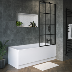 Bathtubs Rutland Single Ended Square Bath 1700 x 700