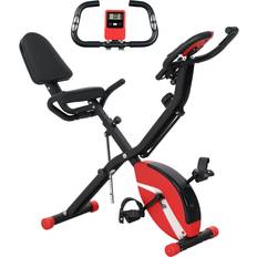Folding Exercise Bike with Arm Bands