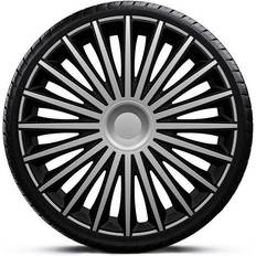 15" Bilfælge Argo 15 Dakota Silver Black Hjulkapsler 15 Tommer