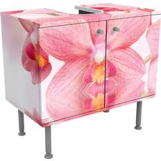 Rosa Mobiletti per Lavabi Singoli Mobile Per Lavabo Design Orchidée Rosa