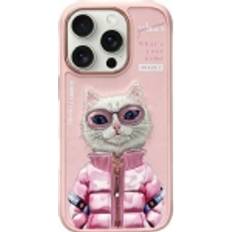 Nimmy Etui Iphone 16 Pro 6.3 Różowy Pink Cool Cute 2.0 Cat