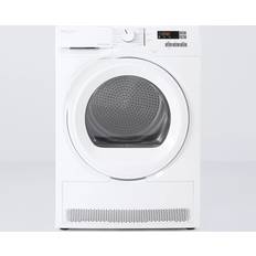 Condenser Tumble Dryers John Lewis JLTDH681 Freestanding Heat Pump Tumble Dryer White